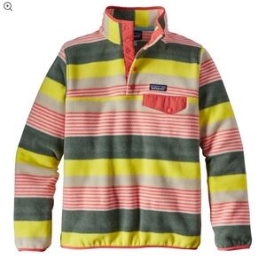 Patagonia Lightweight Synchilla Small M Fleece Pullover Granola Gorpcore outdoor